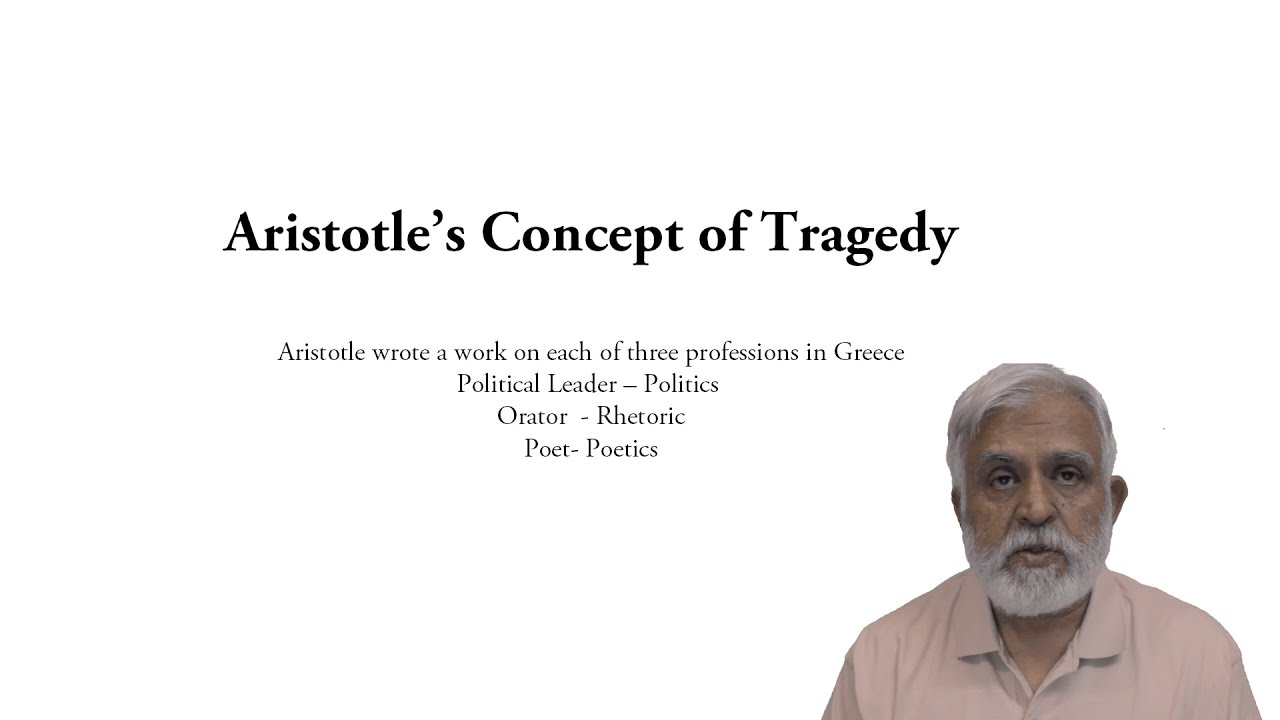 Aristotle's Concept of Tragedy- English Literature Lecture by Dr. K. S. Kang