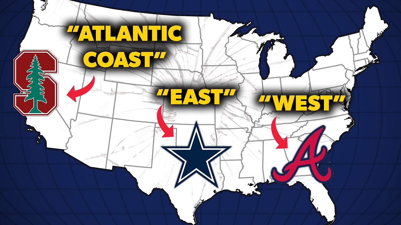 Sports Geography Has ALWAYS Been Broken
