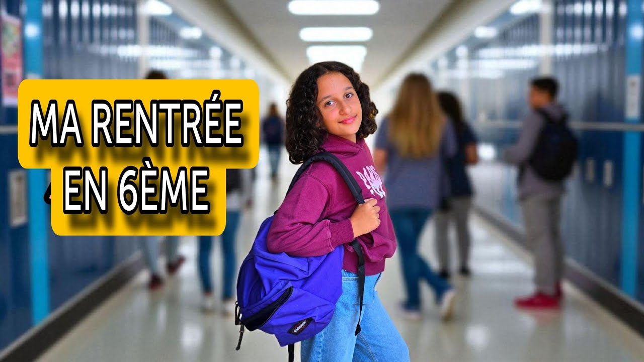 Premier jour en 6&egrave;me : comment j&rsquo;ai v&eacute;cu ma rentr&eacute;e au coll&egrave;ge #coll&egrave;ge #larentr&eacute;escolaire 