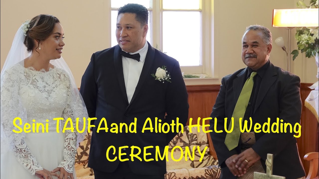 Seini TAUFAand Alioth HELU Wedding CEREMONY