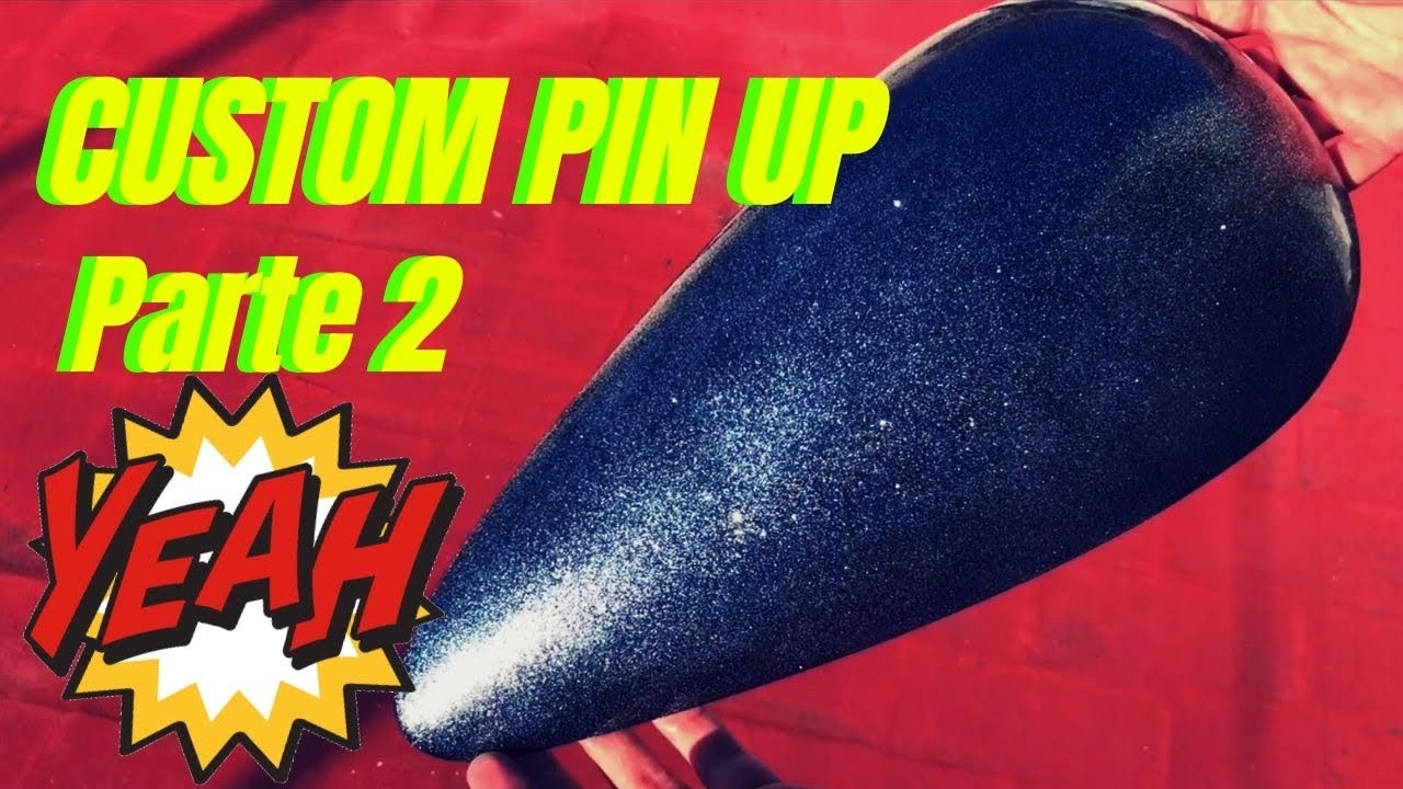 COMO APLICAR METAL FLAKE con AEROGRAFO | Custom PIN UP (Parte 2)