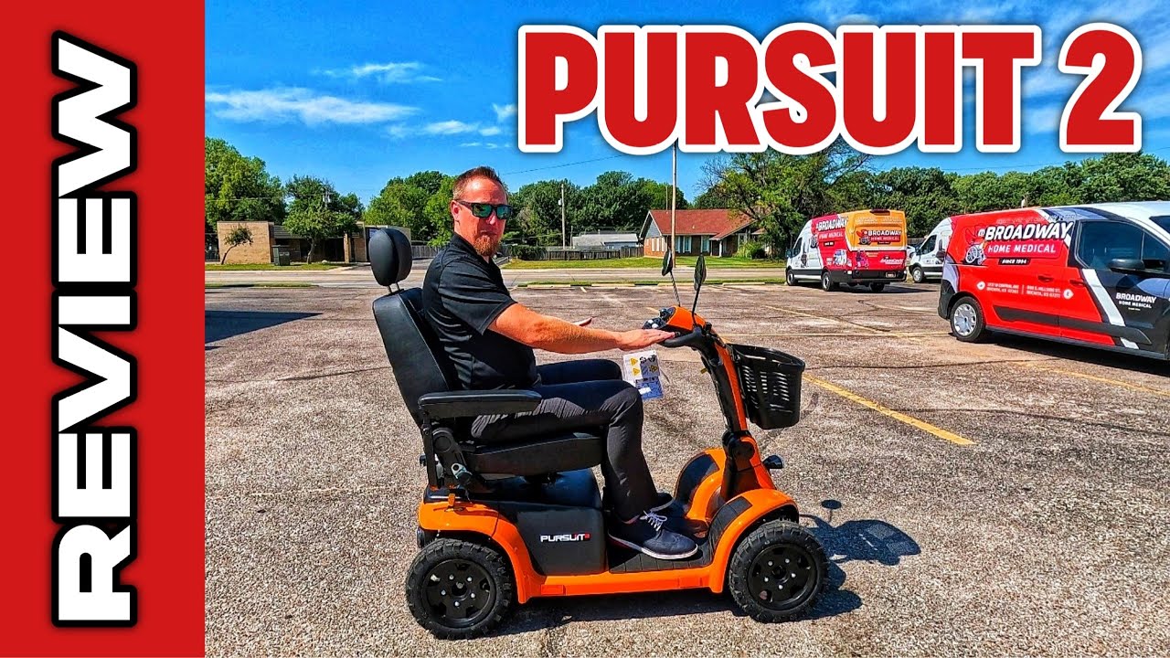 First Impressions of the Pride Pursuit 2 - The Sports Car of Mobility Scooters