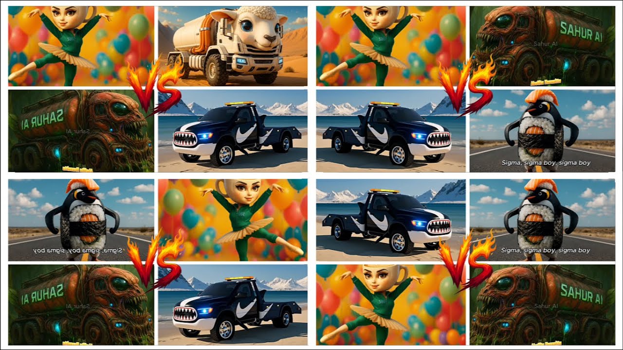 BRAINROT EXTINCTION TRUCKS - Tiles Hop | Next-Level  #95 4k top 16