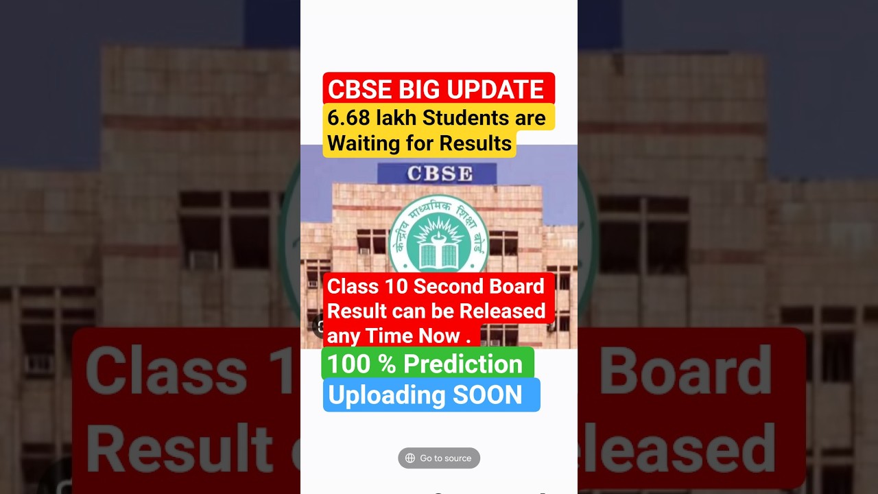 CBSE Class 10 Second Board Result OUT SOON🔥  #shorts #result2026 #cbseclass10 #trending #viral #cbse