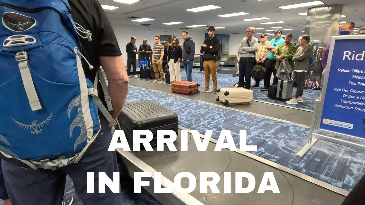 Arrival in 𝐅𝐥𝐨𝐫𝐢𝐝𝐚 𝐅𝐨𝐫𝐭 𝐥𝐚𝐮𝐝𝐞𝐫𝐝𝐚𝐥𝐞 𝐀𝐢𝐫𝐩𝐨𝐫𝐭 2024