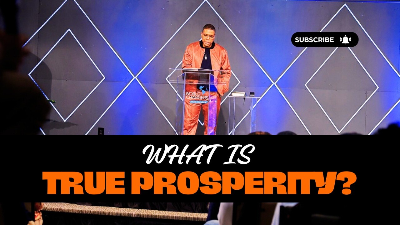 WHAT IS TRUE PROSPERITY l PART - 1 l#DrCrefloDollar #GraceMessage #KingdomLiving #BiblicalProsperity