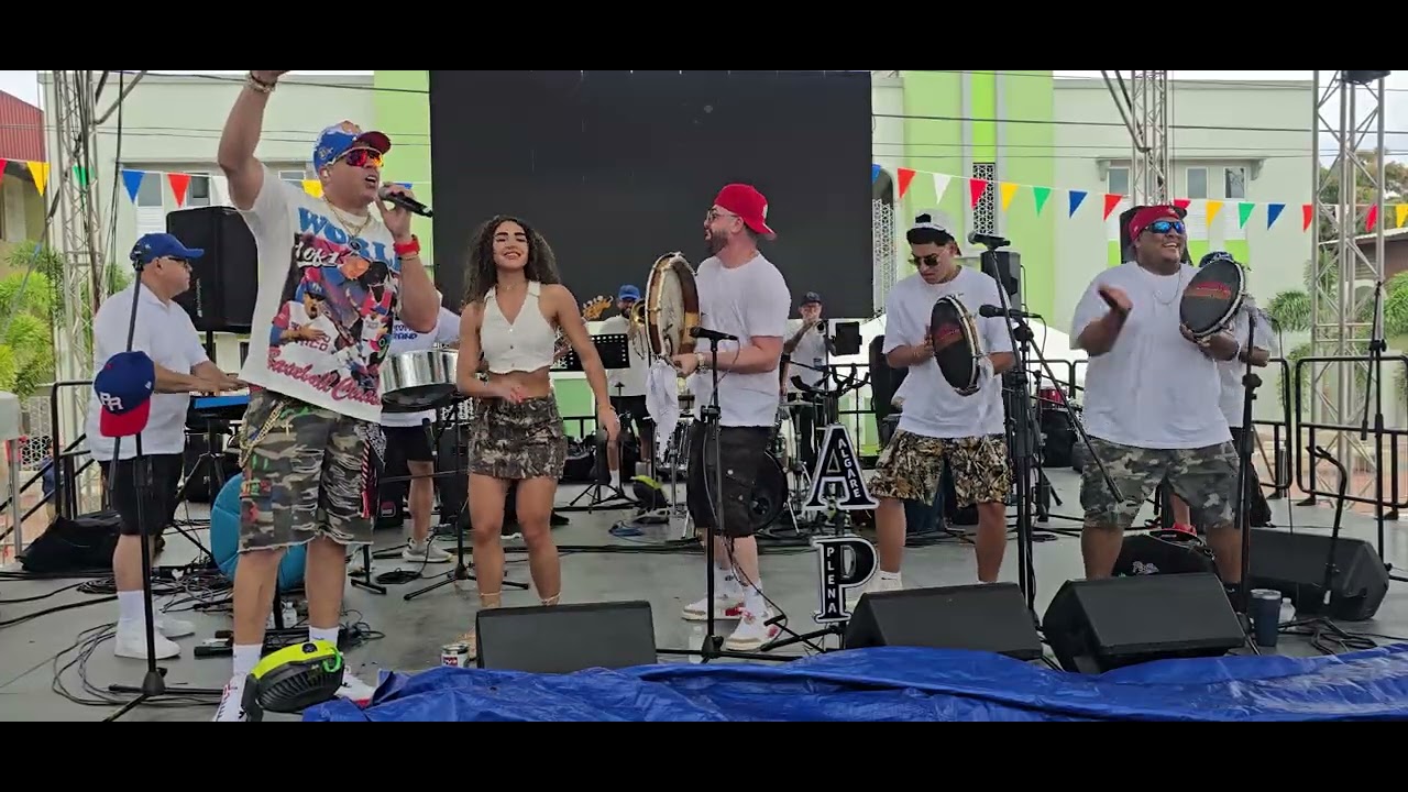 ORQUESTA ALGAREPLENA. Carnaval del El Plata. En vivo desde Dorado P.R.