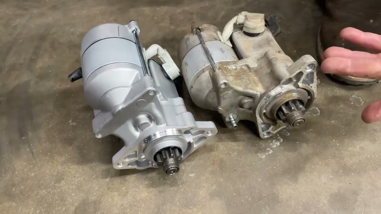 Kawasaki Mule, 4010, 3010, 4000, How To Replace Starter, Will Not Turn Over, Crank, Start, Run,
