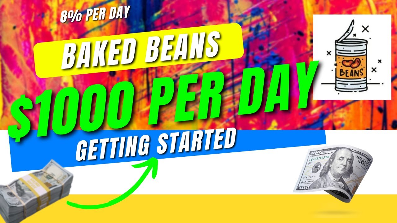 Baked Beans Miner Update | Make $1000 Everyday in Passive Income with Baked Beans Dapp #bakedbeans