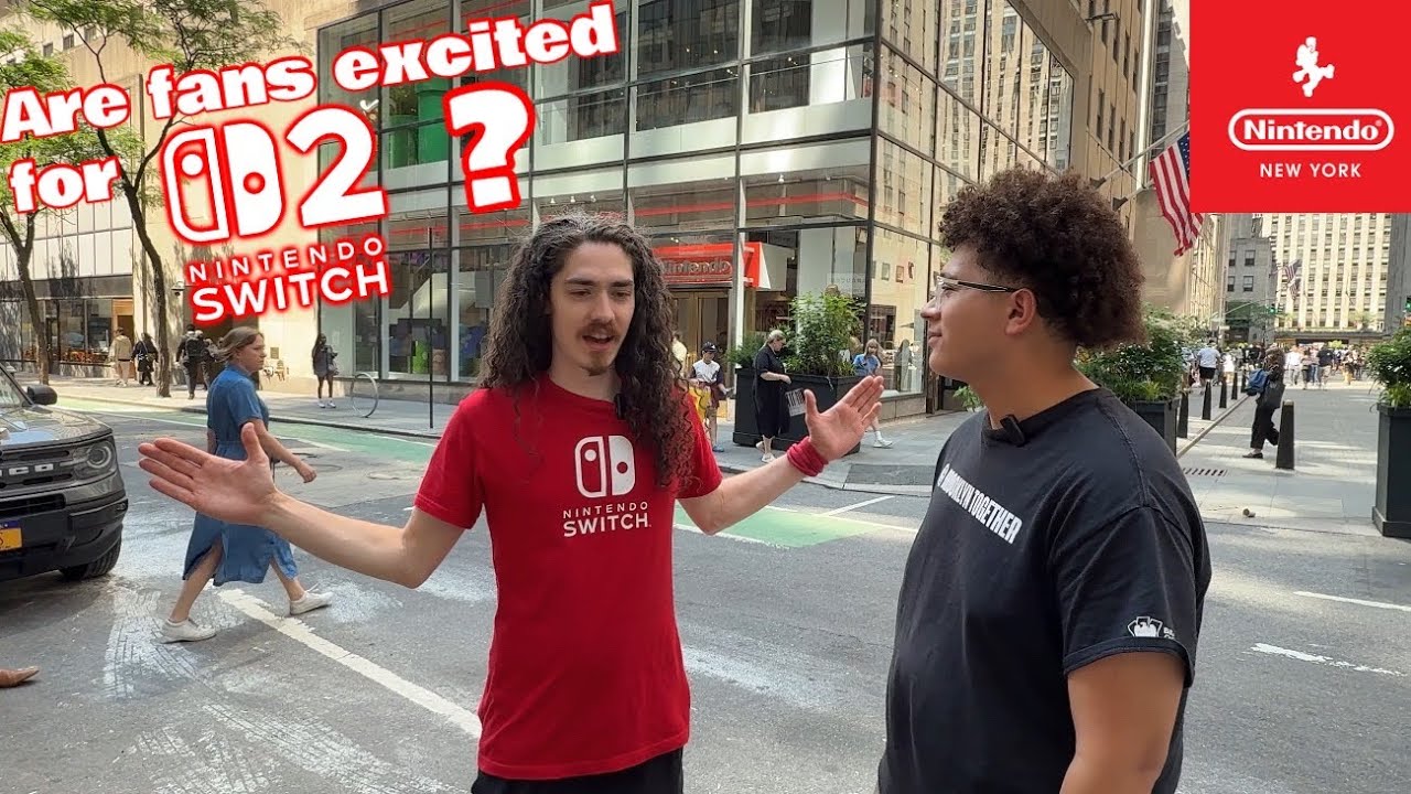 Что НА САМОМ ДЕЛЕ думают фанаты за пределами Nintendo NYC о Switch 2!
