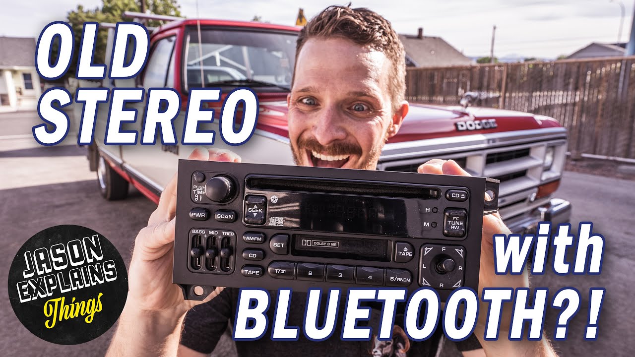 Old Dodge Truck OEM Stereo... with BLUETOOTH?!?!