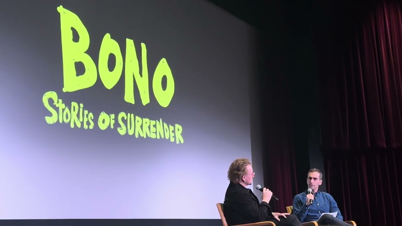 Bono Stories of Surrender Screening and Discussion w Bono