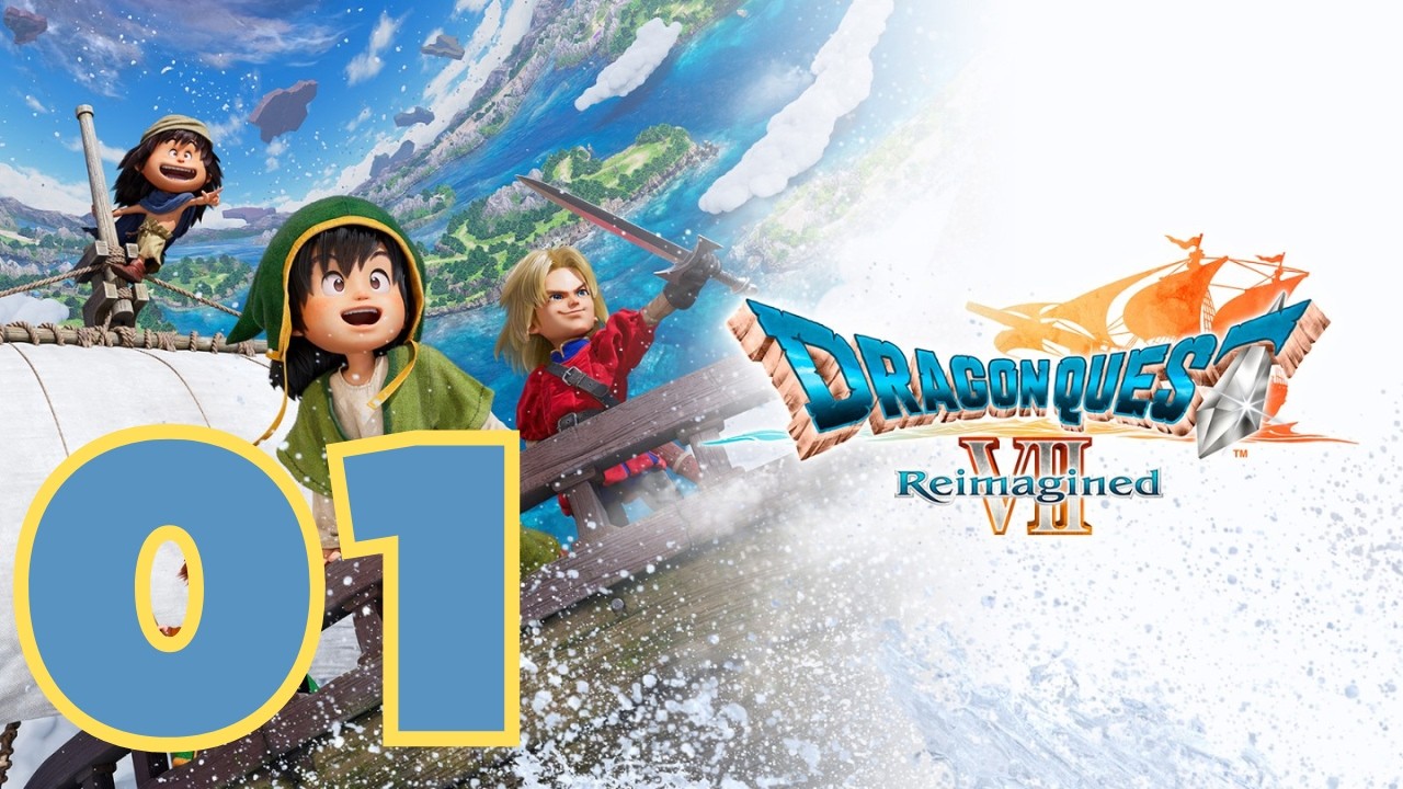 Dragon Quest VII Reimagined | German | Folge #001 | Der Sohn eines Fischers ! | DABULP