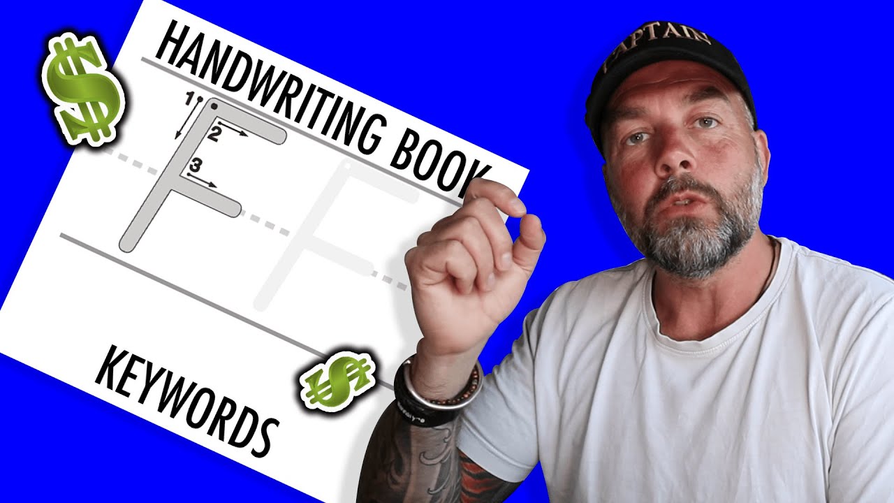Awesome KDP Activity Book Niche - Handwriting Practice Low Content Books to Make Money at Home