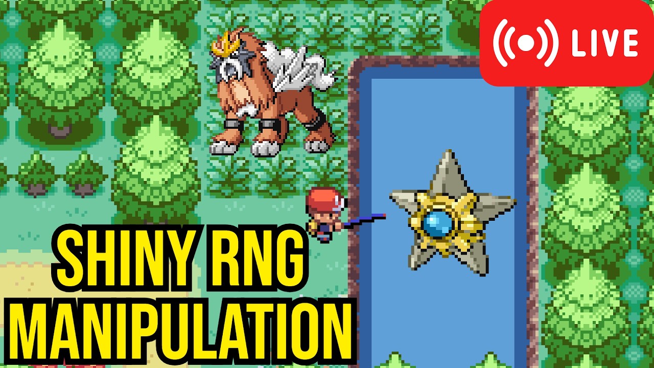 Shiny RNG Manipulation, fishing and some roamer action