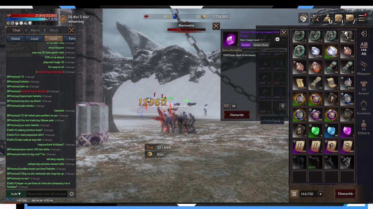 Ohn 1 Boss Hunt Jan 5