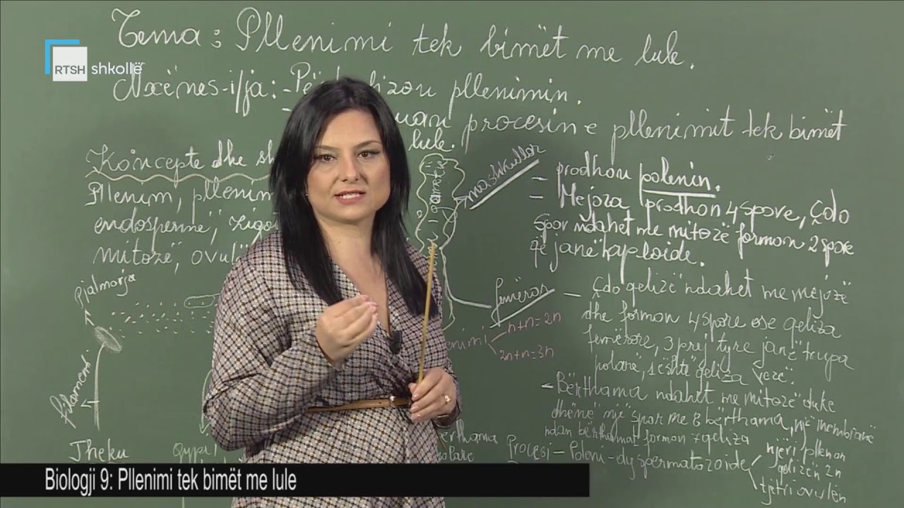 Biologji 9 - Pllenimi tek bimët me lule