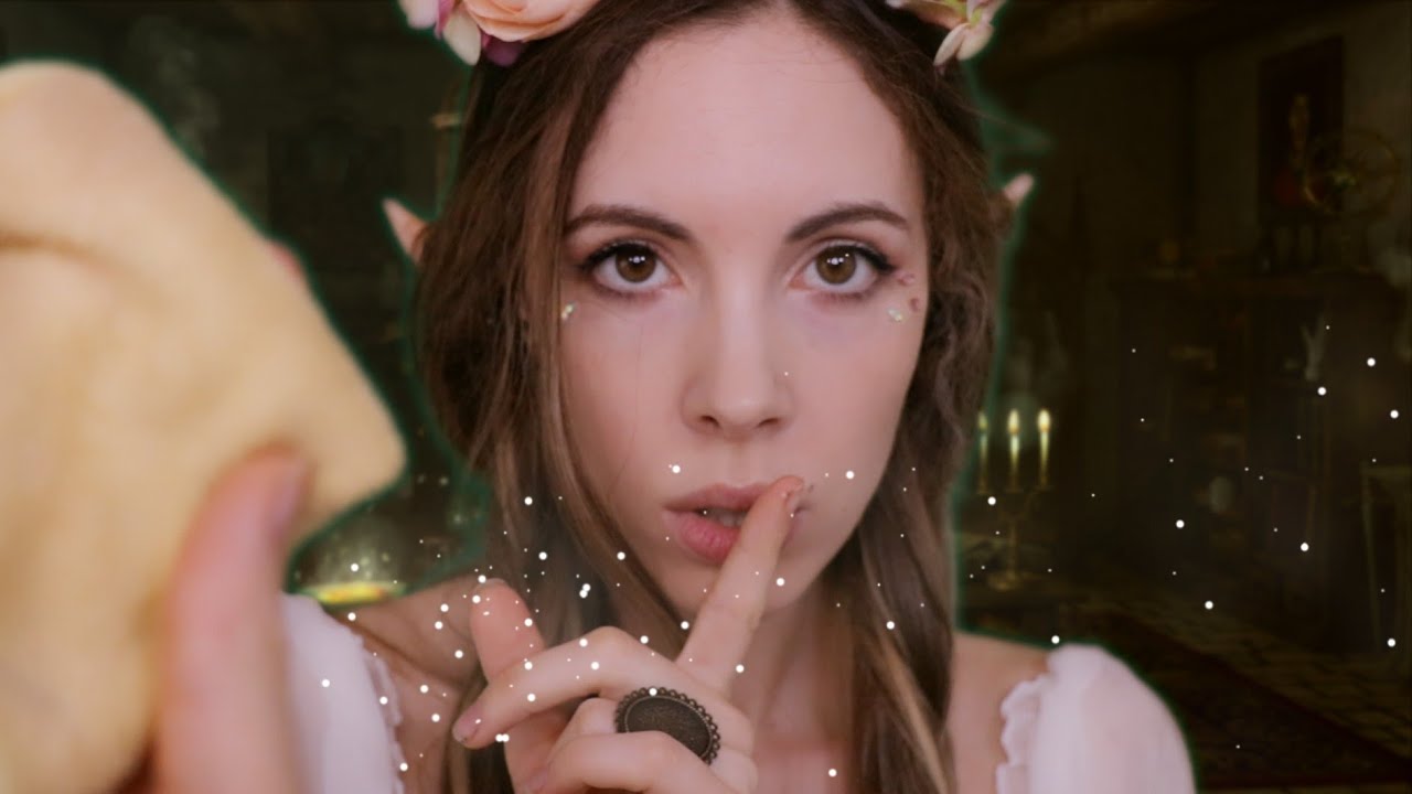 ASMR - Flirty Elf Cleans You Up & Mends Your Wounds - Elven Abduction pt3