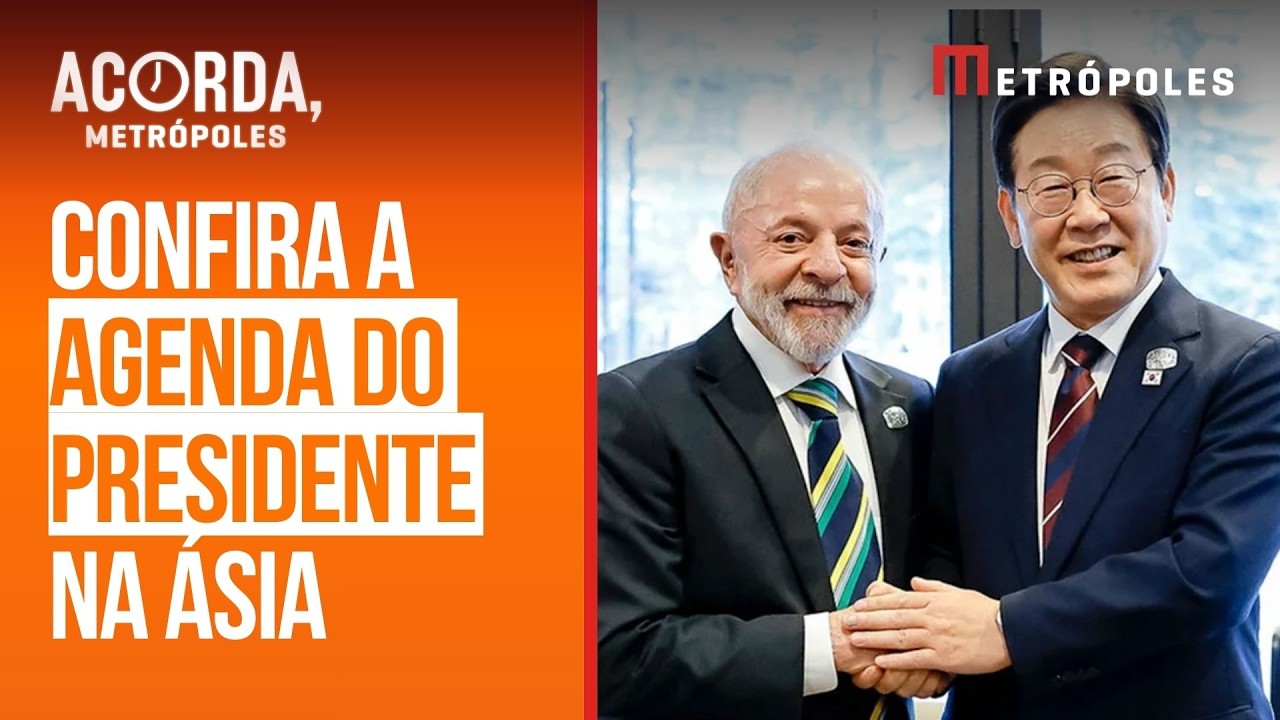 Lula parte da Índia rumo à Coreia do Sul; confira a agenda do presidente na Ásia