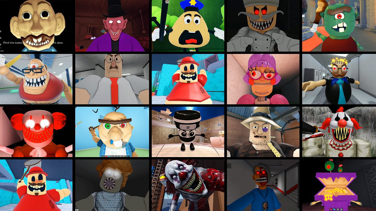EPIC SCHOOL ESCAPE, SCARY DOLL CURSE!,ESCAPE MR SATURDAY'S, Team Dentist,Tim Farm, ROBLOX JUMPSCARES