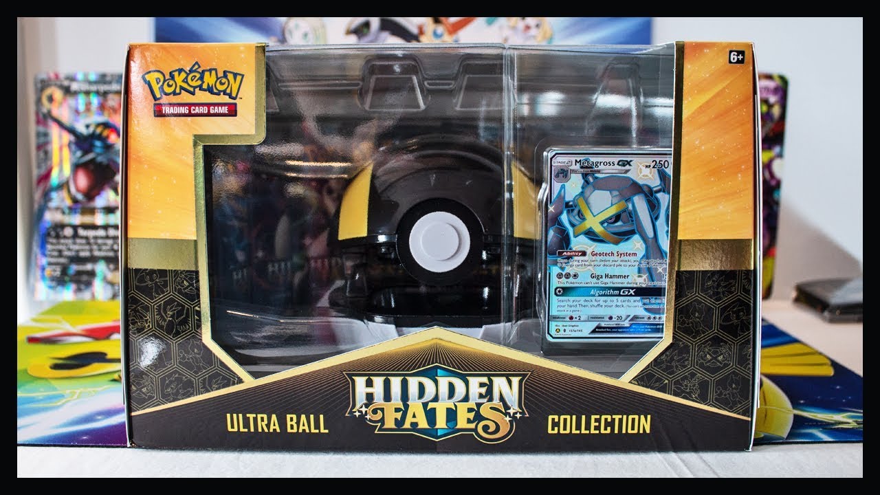 Hidden Fates Metagross GX Ultra Ball Collection Box Opening!