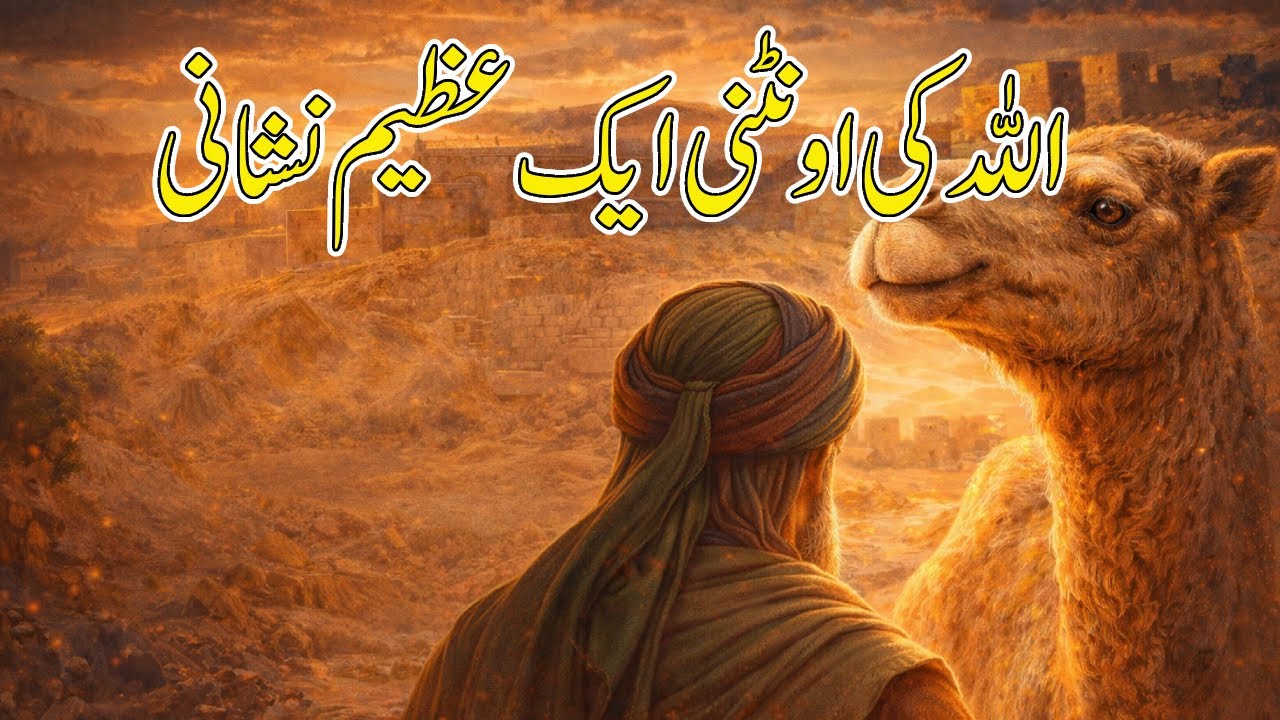 Hazrat Saleh A S Aur Allah Ki Oontni  Wo Mojza Jo Qoum e Samood Ne Jhutla Diya