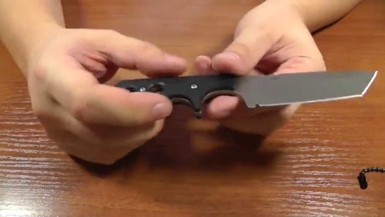 Нож Cold Steel Mini Tac Tanto - шейный тактический нож.