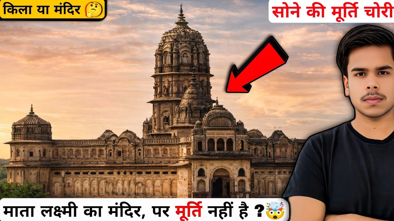 ओरछा का 400 साल पुराना माता लक्ष्मी का मंदिर, जहाँ आज तक मूर्ति नहीं है 🤯 | full History 
