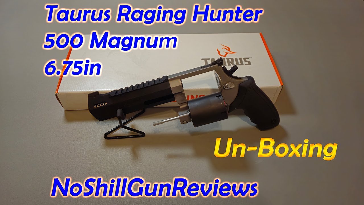 Распаковка Taurus Raging Hunter 500 Magnum 6.75 дюймов №1