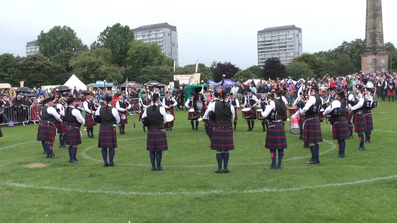 Royal Burgh Of Annan Pipe Band at The Worlds 2023