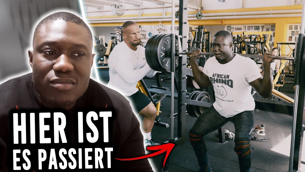 Unfall bei 270kg Squats (ich kann derzeit nicht laufen)