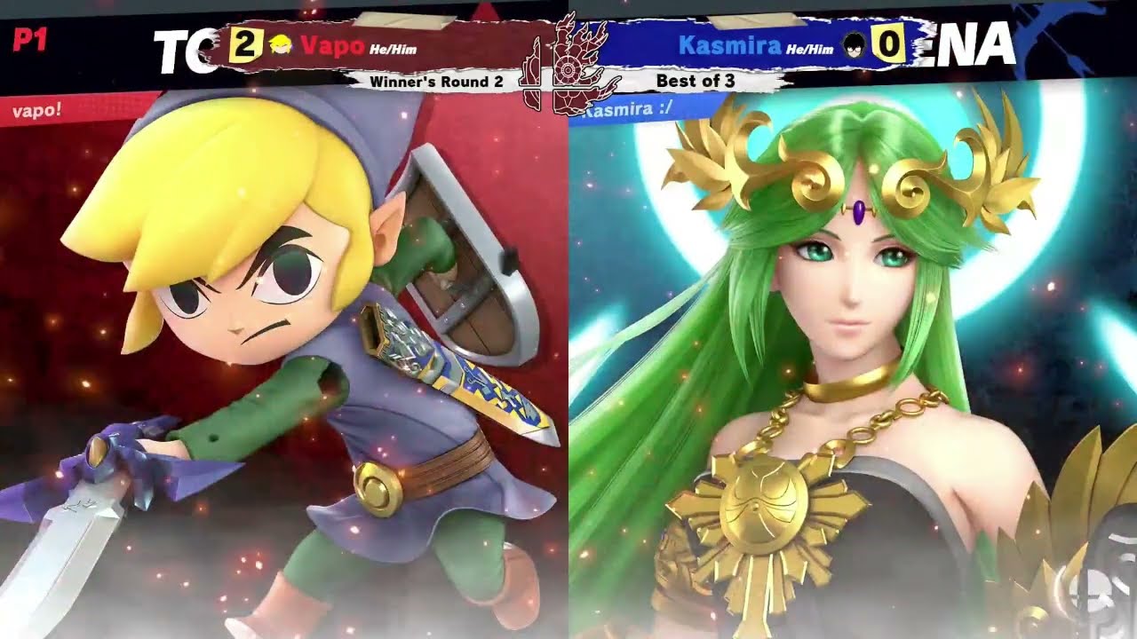 FragSmash Weekly 149 3 | Vapo (Toon Link) vs Kasmira (Palutena) | Winner's Round 2