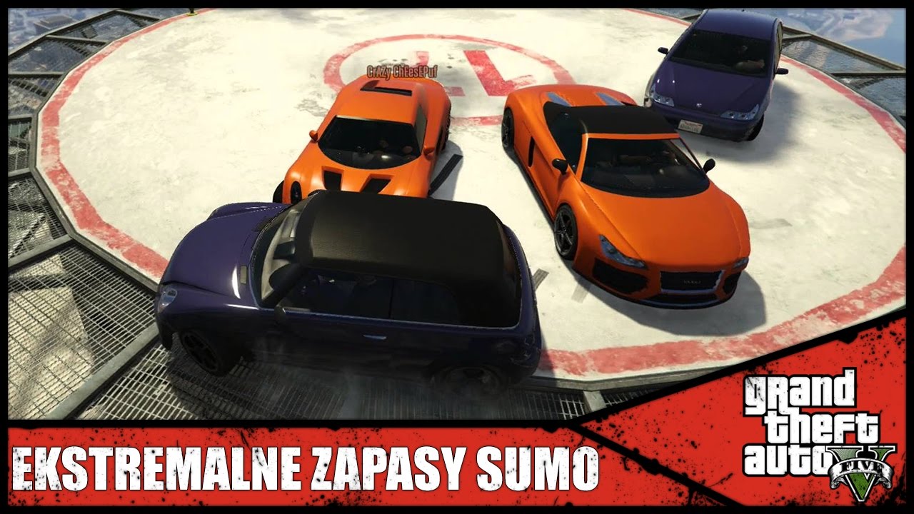 EKSTREMALNE ZAPASY SUMO (GTA Online #39) | PlagaLive