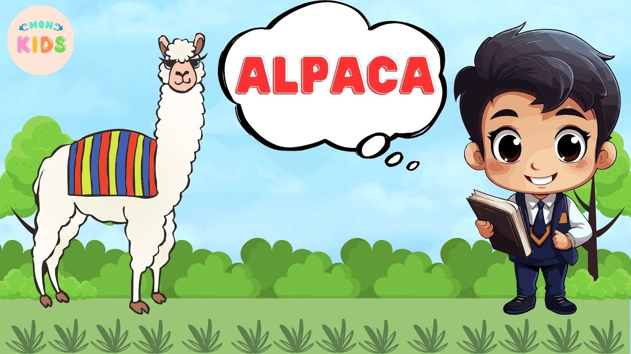 Alpaca Facts For Kids 😄 Learn All About Alpacas | MON Kids