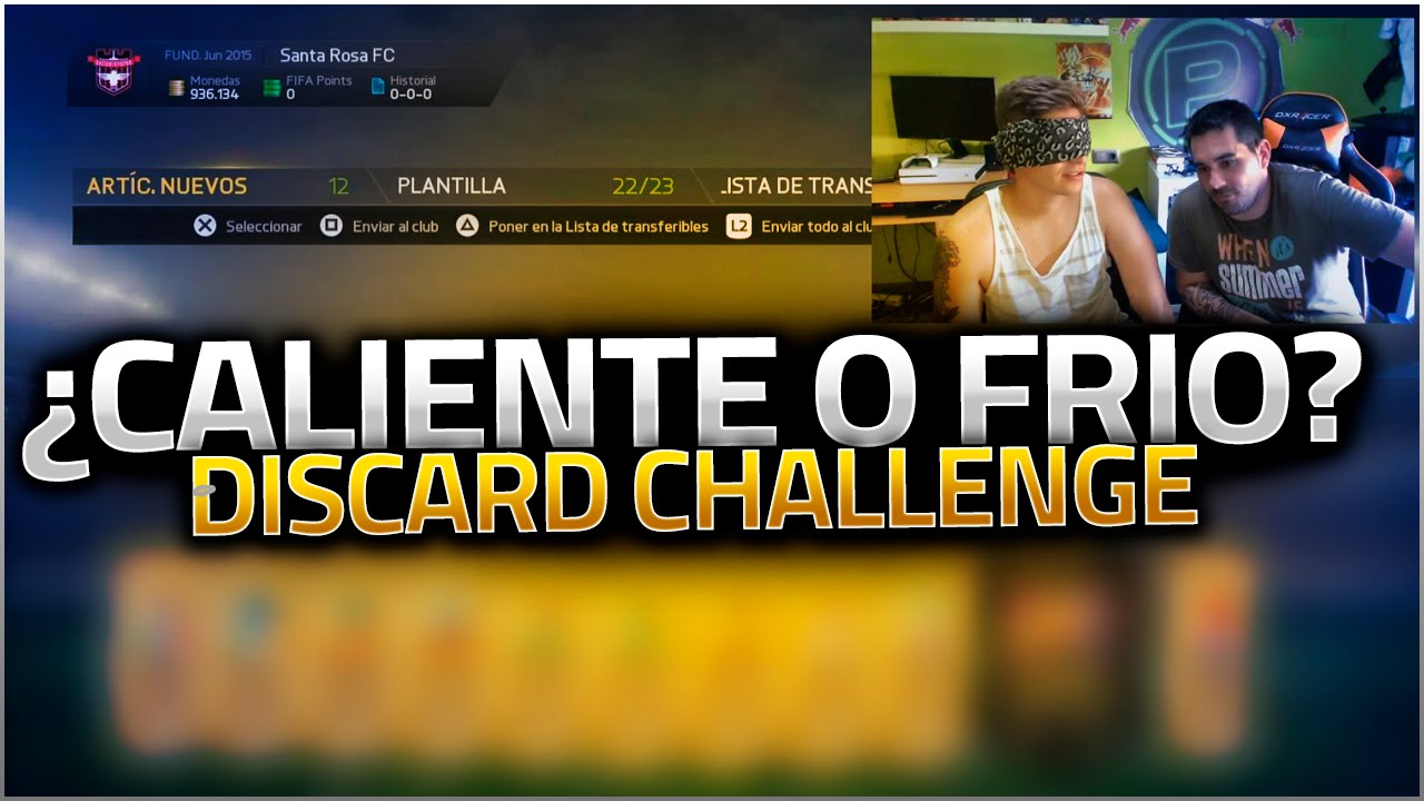 FIFA 15 | Discard Challenge | Caliente o Frio? Vs Pumuscor