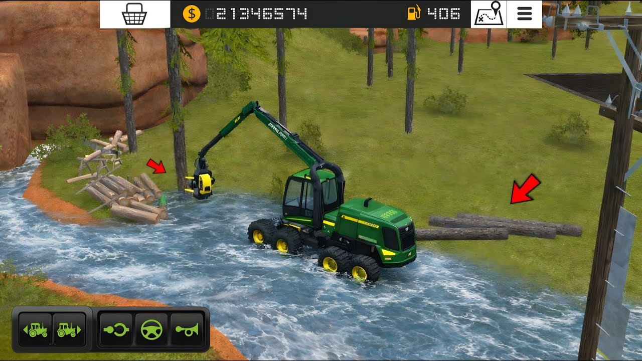 Разблокируйте🔓 Машину для рубки деревьев John Deere в FS18: Многопользовательский режим! FS18: Пр...
