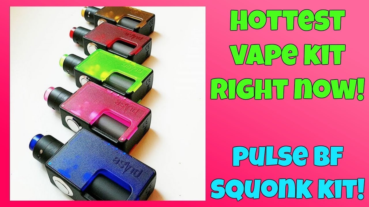 HOTTEST Selling Vape Kit Right NOW! The Pulse BF Squonk Kit By Vandy Vape!