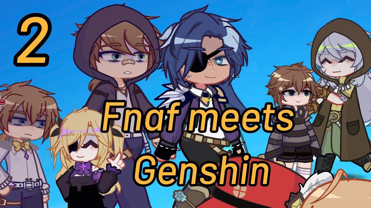 The Aftons visit Mondstadt! Chaos is sure to come | Eng | Gacha life 2 | Part 2