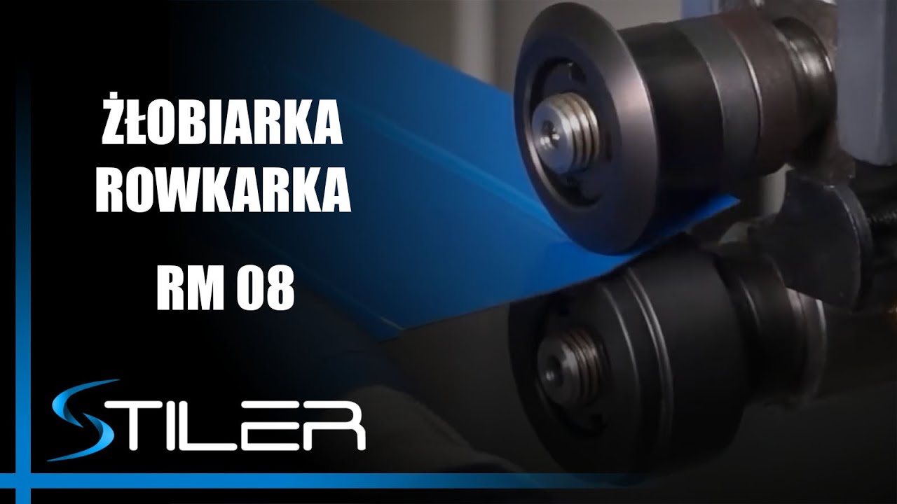 Żłobiarka STILER RM08