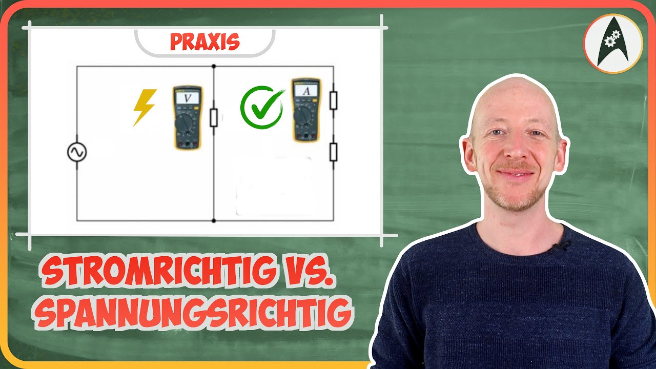 Stromrichtige vs. Spannungsrichtige Messung (⚡Lerne Elektronik ⚡)