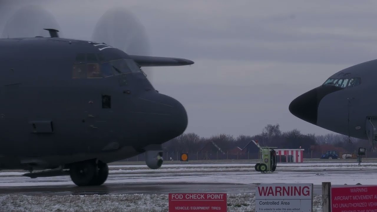AC-130J  GHOSTRIDER HEADS OUT ON SECRET MISSION 17th SPECIAL OPERATIONS SQUADRON