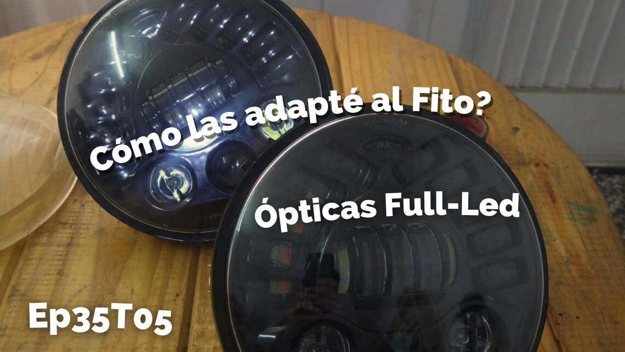 Unboxing ópticas full led 7 pulgadas p1 Ep35T05 / #mantenimiento #Fiat600 #fitino600