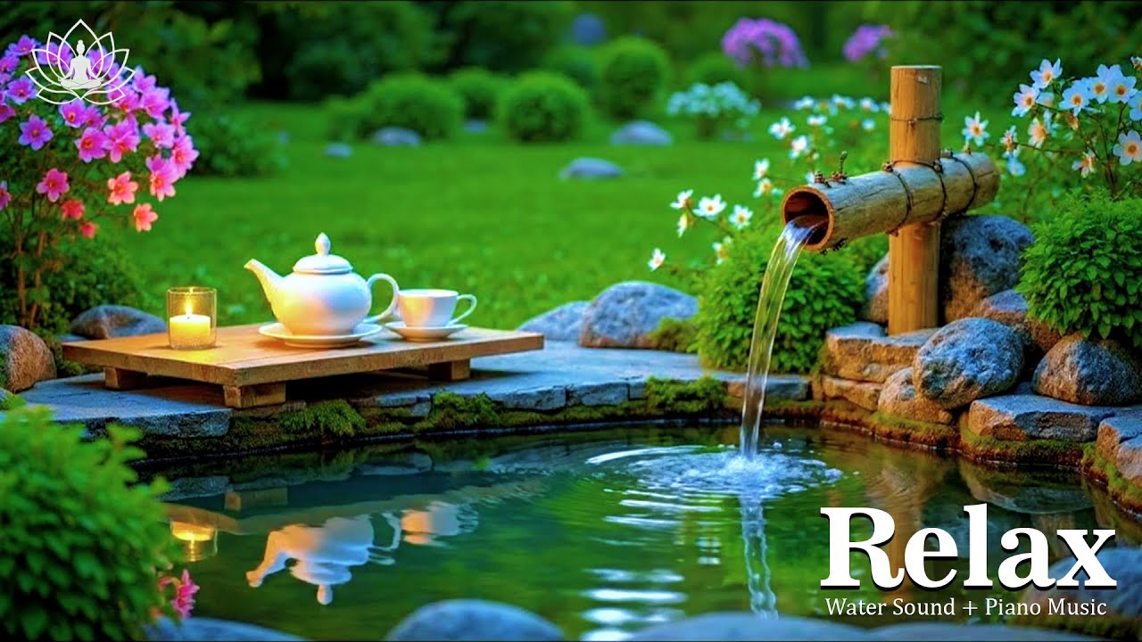Slow Relaxing Music for Mental Clarity in a Tranquil Background, Calm Thoughts Easily 🌫️
