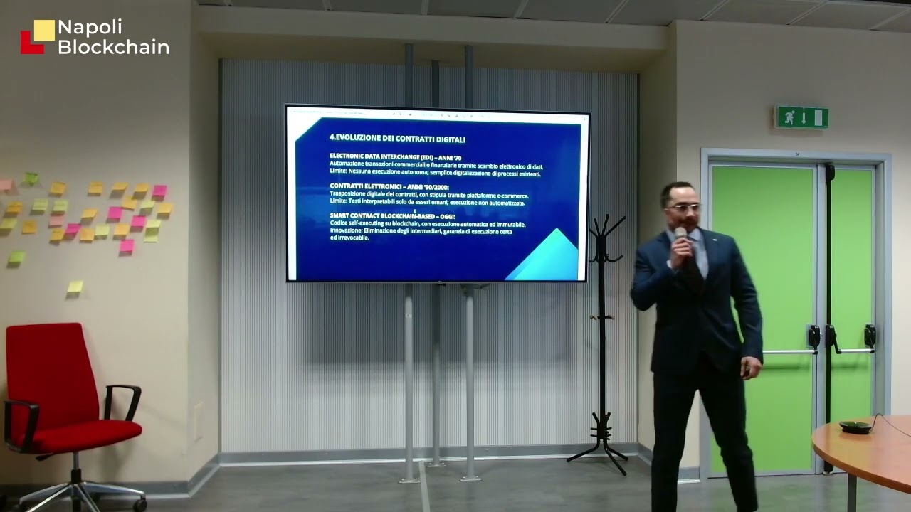 8 - Napoli Blockchain Day 2025 - Davide Gagliotti - Il futuro dei contratti nella blockchain.