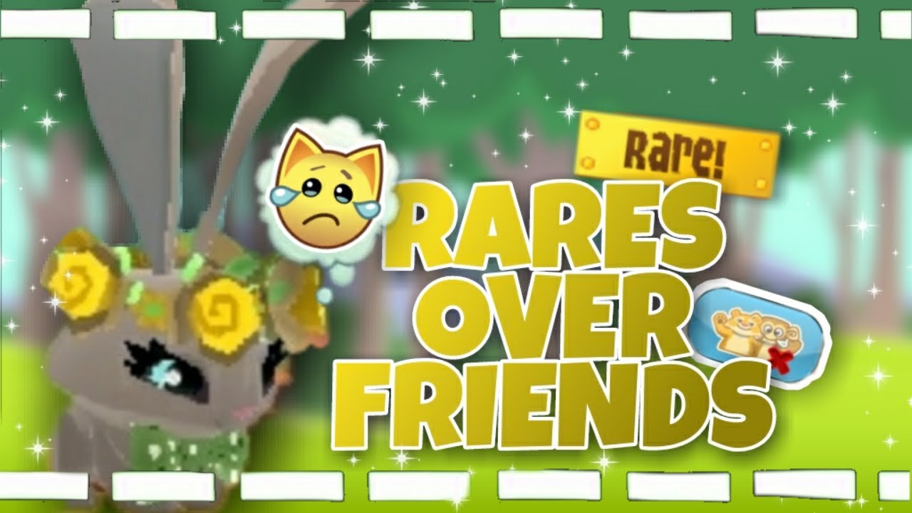 Rares Over Friends (with a twist) | AJPW | ANIMAL JAM SKIT