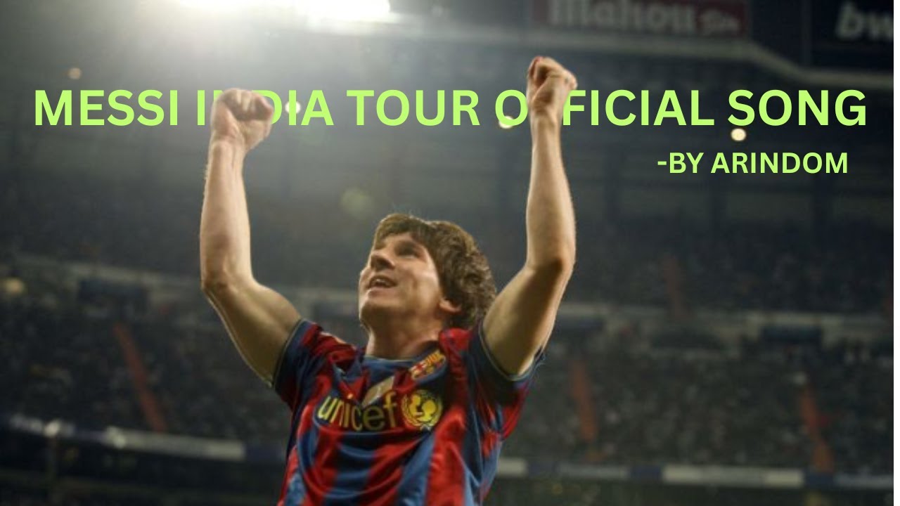 Messi LA  PULGA song | GOAT India Tour official song