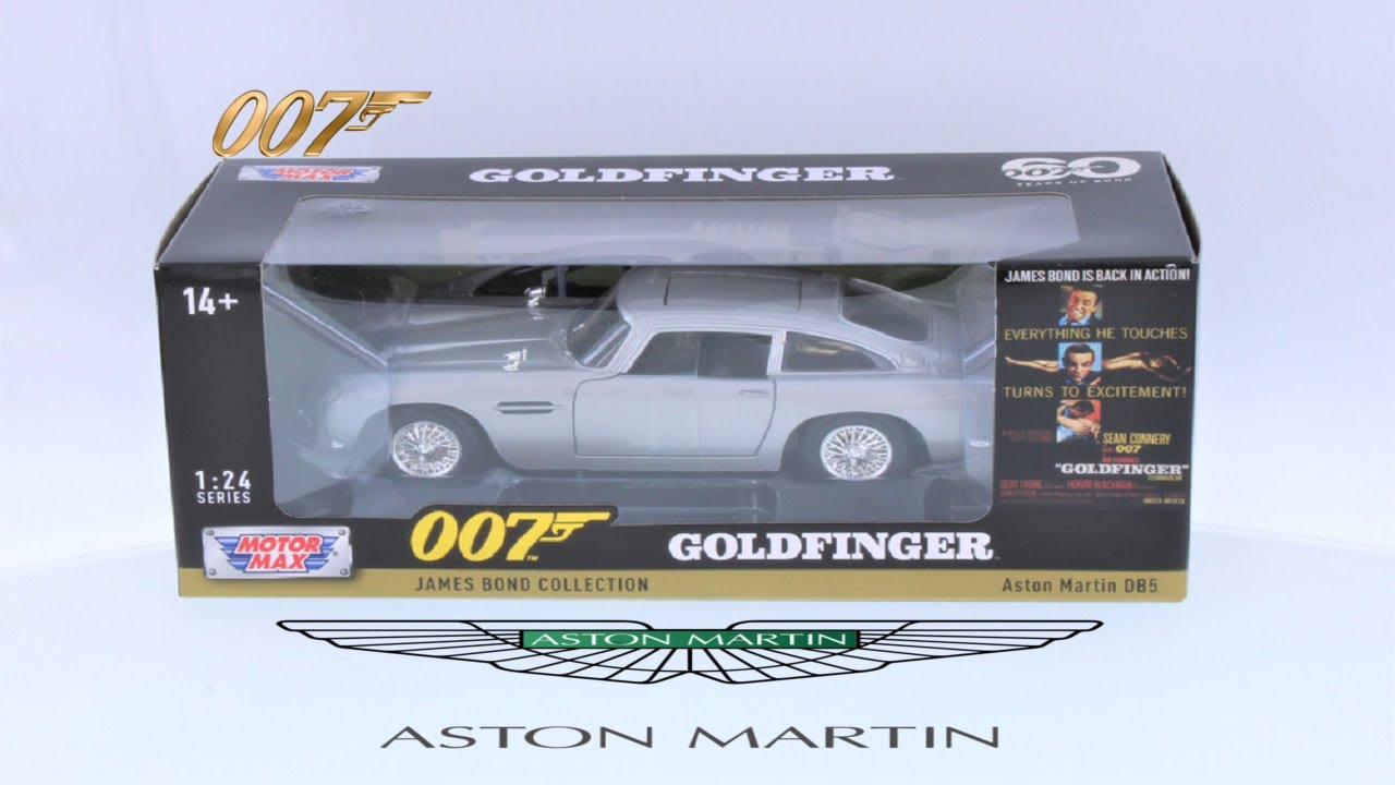 #Unboxing #astonmartindb5 edición #goldfinder de #motormax