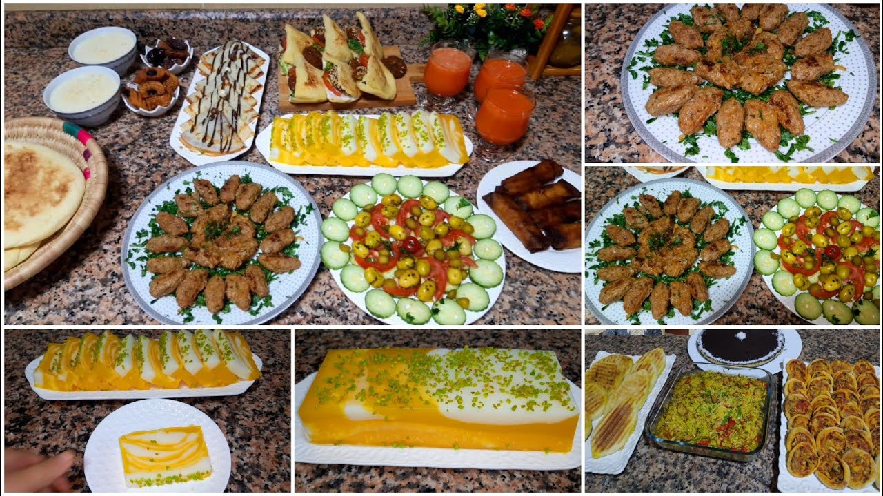 فطور وسحور في دقائق بلا كثرة الوقوف/تحلية البرتقال يحماقو عليها صغار وكبار/كفتة مشوية فالكوكوت