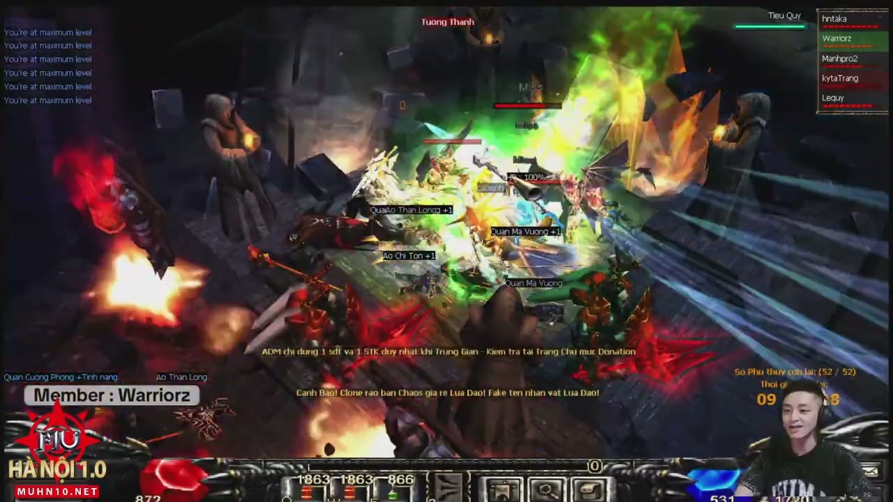 ⚔️ MU HÀ NỘI 1.0 - Ki Niem Blood Mu Ha Noi
