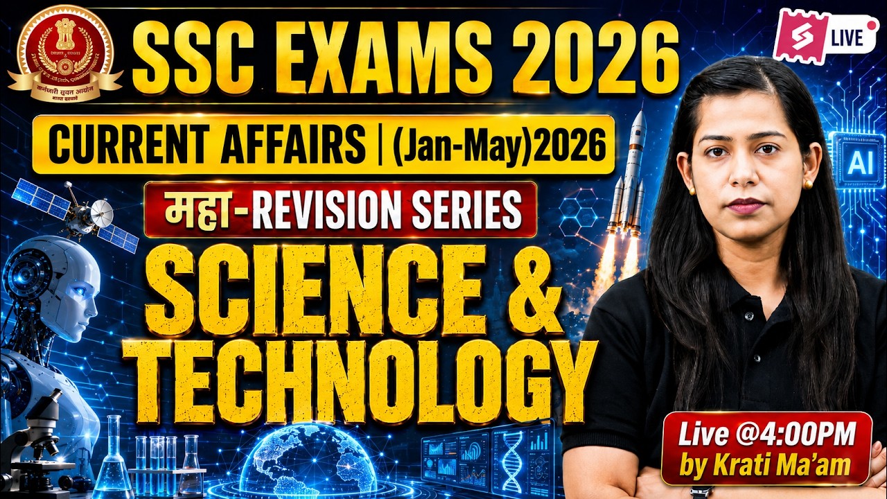 Science and Technology Current Affairs 2026 | Science Current Affairs | Current Affairs by Krati Mam